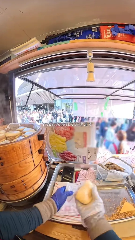 飲食店のPOV動画（自社撮影）